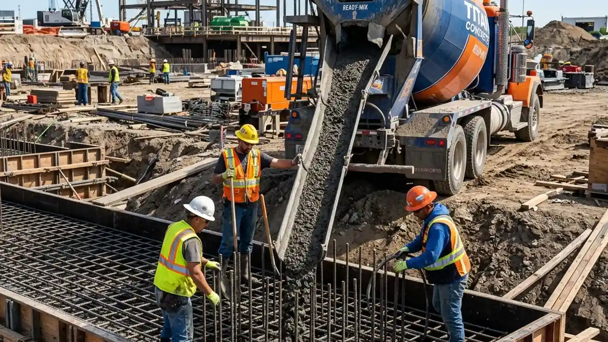Ready Mix Concrete - concrete lifting