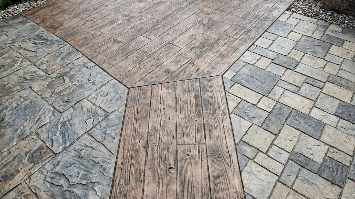 Stamped Concrete - concrete repair