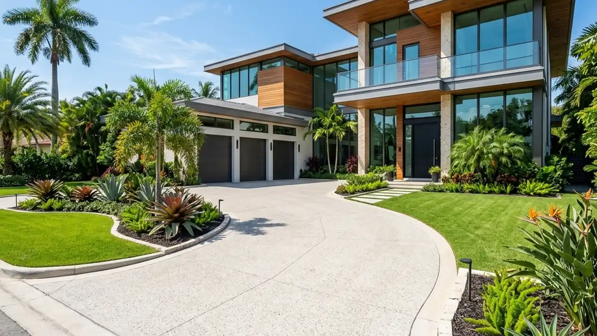 Concrete Driveway Paving in Davie FL